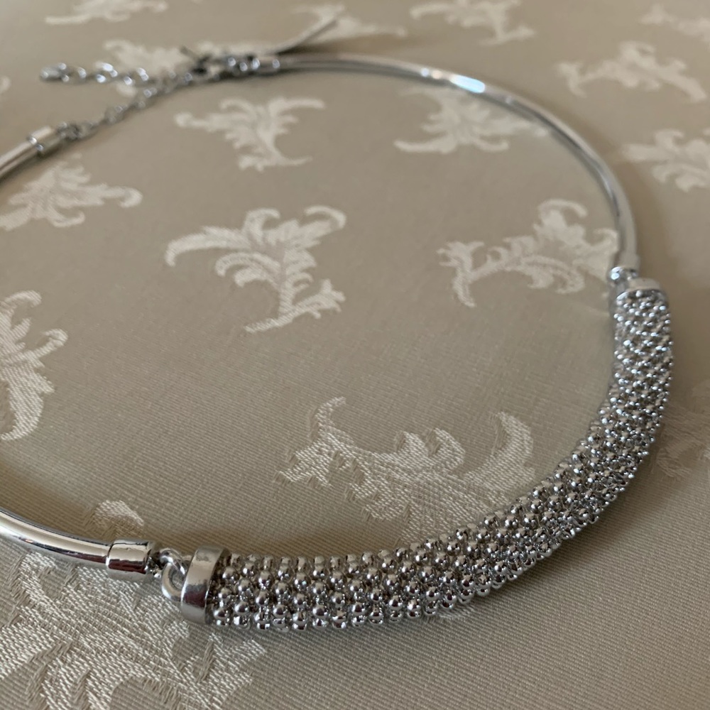 Talbots silver Necklace NWT
